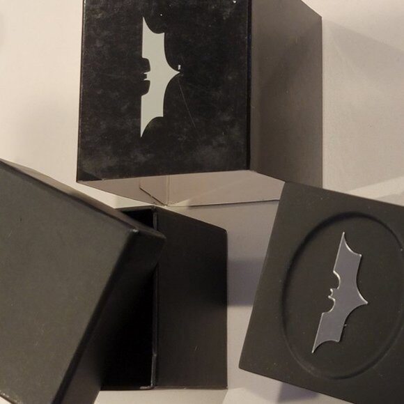 BATMAN Dark Knight Stainless Steel Puzzle Ring Size 8 - Picture 7 of 15